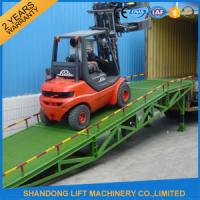 China 10T Heavy Duty Container Loading Ramps hydraulic trailer ramp lift on sale