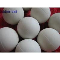 China Low Temprature Resistant HNBR Solid Industrial Ball , Rubber Medicine Ball on sale