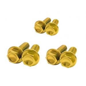 IATF16949 Passed Factory Custom Hex Head fasteners Carbon Steel Gold Bolts Brass Nut For Motorcycle
