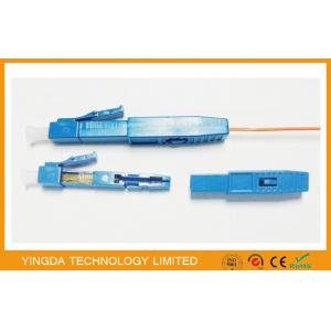 China Mechanical Fast Field Installation UPC LC Fiber Optic Connector  , Quick SC Connector  supplier
