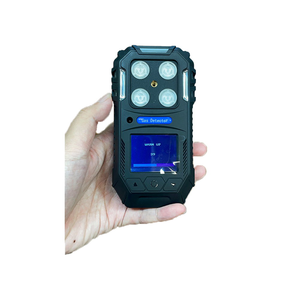 China MS104K Portable 4-in-1 Gas Detector for O2, CO, H2S, and LEL Monitoring wholesale