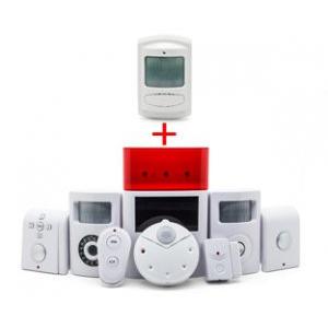 Smart Wireless 3G GSM SMS Motion Sensor Alarm Integrated Security Systems with  Remind Siren