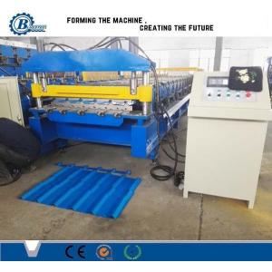 China Cold Rolled Metal Roofing Roll Forming Machine , IBR Sheet Metal Roofing Machine supplier
