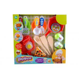 Role Play Children's Kitchen Cooking Set , 18 Pcs Childrens Play Kitchen Utensils