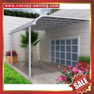 outdoor villa building gazebo patio balcony aluminum frame pc polycarbonate window door awning canopy shelter canopies