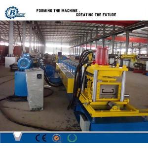 Custom Galvanized Steel Strip Purlin Roll Forming Machine 235 - 345Mpa