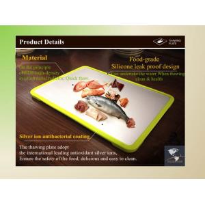 New Design HealthySeaFood Mini Aluminium Material Magic meat quick Thawing Defrosting Tray