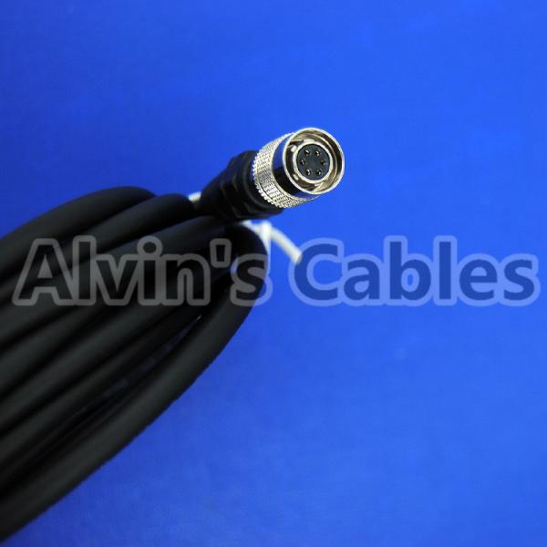 Alvin's Cables Hirose 6 Pin Twisted Power IO Trigger Cable for Basler GIGE AVT