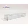 Light Weight Clear PVC Packaging Boxes OEM / ODM Service With Hang Strip On Top