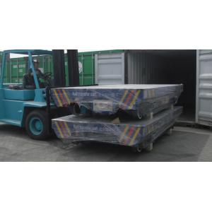 China Cargo Delivery Rail Motorized Transfer Trolley 6 Ton Q235 Or Q345 Mild Steel supplier