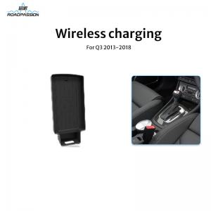 China AUDI Q3 2013 - 2018 Car Qi Charger Pad Special Vehicle Magnetic Wireless Fast Charger supplier