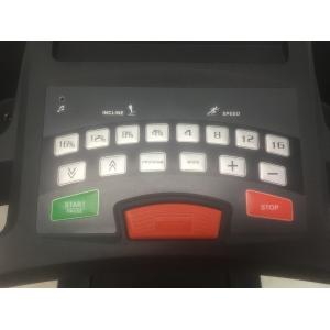 5hp Heavy Duty Treadmill Normal Screen Keypad 0-20% PU handrail