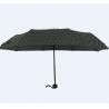 China 21''X8k Spot Printing 190T Polyester Black Folding Umbrella For Ladies wholesale