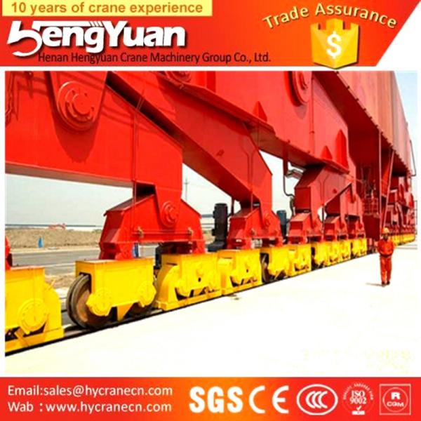 Portal crane applied heavy duty cranes wheels