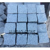 China Grey Granite tile G602 cube stone paving stone for indoor outdoor flooring on sale
