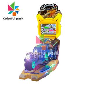 TT Moto Car Racing Arcade Machine powder coating  Metal firm structure