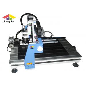 China 4 axis Rotary Axis Small CNC Milling Router Machine For Cylinder Carving supplier
