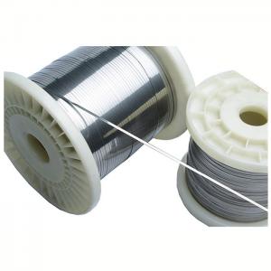 China Fan Heaters Ni30Cr20 Bright Resistance Wire 0.03mm Ni Cr Steel supplier