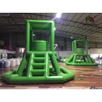 China Hot Sealed Large Inflatable Water Guard Tower Water PVC Tarpaulin Toy For Water Park on sale