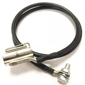 China 500MΩ 7 / 8 ″ Coaxial Cable Grounding Kit For Telecom Cable  Spring / Clamp Strap Type supplier