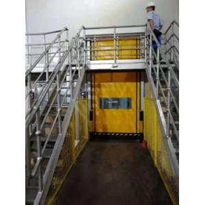 Insulated Industrial Fast Door Thickness 1.5mm With Transparent Window