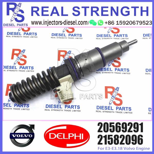 El inyector común E3 del carril del inyector diesel aprovisiona de combustible el inyector electrónico BEBE4D39001 BEBE4D28001 20569291 de la unidad para V-O-L-V B12 Tru