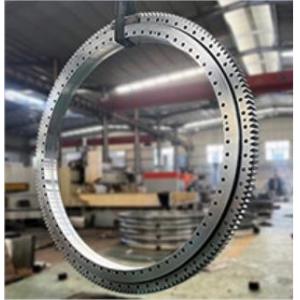 China Turntable Large Slewing Ring Bearing Three Row Roller With Cast Aluminum Alloy Cage supplier