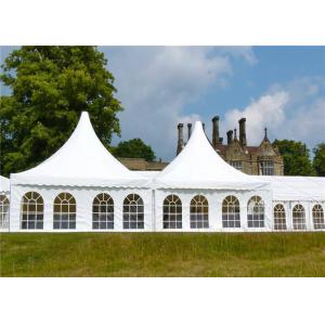 Customized Pagoda Tents Party Pavilion Tent With Wooden Flooring