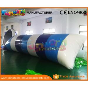 China 0.9mm PVC Tarpaulin Inflatable Water Trampoline Inflatable Jumping Pillow supplier