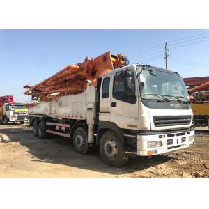 China 48m 160m3/H Cement Pump Truck Wide Work Range For Concret Transmission supplier