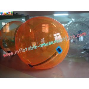 Orange color 2M diameter Inflatable Water Walking Ball, Zorb Water Roller for Kids Playing