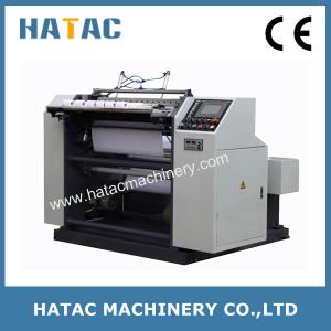 China Thermal Printer Paper Roll Slitting and Rewinding Machine,Carbonless Paper Slitting Machine,Thermal Paper Slitter supplier