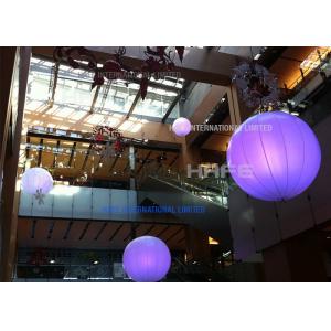 RGBW AC 400W Balloon Inflatable Led Lamp DMX And Dimmable 1.6m Diameter