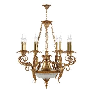 China Antique solid brass chandelier Lighting Fixtures Indoor home (WH-PC-17) supplier