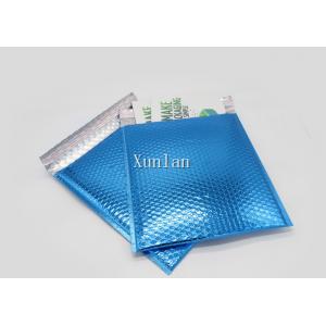 China Self Adhesive Tape Padded Shipping Envelopes Printed With Blue Color Bubble supplier