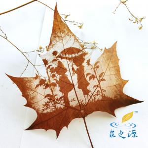 leaf paintings