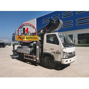 China Sign Bucket Trucks Factory JIUHE Light Bucket Truck 29m Traffic Bucket Truck For Sale