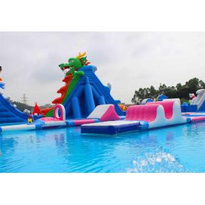 China Commercial Inflatable Toy Dragon Boat Theme Swimming Pool Water Park supplier