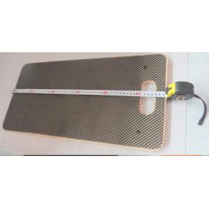 Water Resistant Black Anti Slip Rug Underlay 440g Scrub Board Washboard Anti Alip Bath Mat