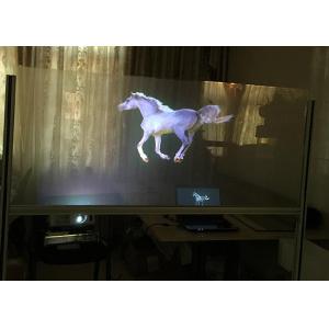 China Transparent Self Adhesive Rear Projection Film , Lamination Rear Projection Window Film supplier