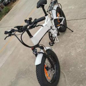 China 10.4ah 48V 800w Electric Bike Fat Wheel Folding Electric Bike 30-50Km/H supplier
