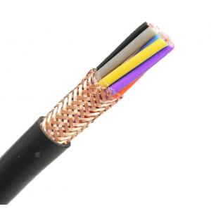 China RVVP 2c 3c 4c 5c Flexible Power Cable Shielded Electrical Wire With Copper Conductor supplier