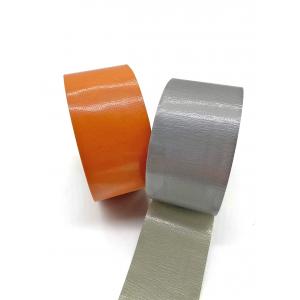 China 70 Mesh 350 Mic Heat Resistant Silver Duct Tape Jumbo Roll Carpet Fixing / Binding supplier
