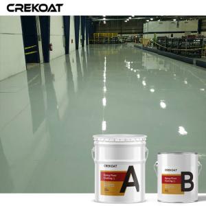 China Anti Corrosion Non Slip Epoxy Floor Coating VOC Compliant Low Volatile Organic supplier