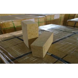 China High Density Shaped High Alumina Refractory Brick , Insulated Refractory Fire Bricks supplier