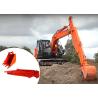 China 12M Telescopic Excavator Sliding Boom Arm With Bucket For Digging Foundation Pit wholesale