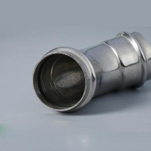Forged Stainless Steel Pipe Elbow Fitting Polishing Treatment For Water