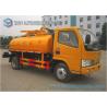 Caminhão dado forma elíptico do saneamento de 5000L 112hp Dongfeng para o
