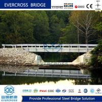 China OEM Steel Plate Girder Bridge 42m Steel Suspension Bridge Simple Structure on sale