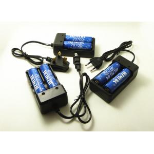 26650 Cells 2 A 3.7 V  Li Ion Battery Charger For Vapor Cigarette Compact Design